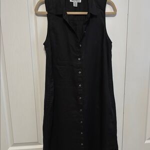 Tommy Bahama Black Midi Dress
